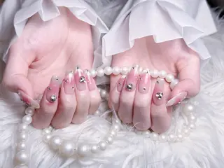 ネイル ☁️Minmin Tsuki💙🩵のネイルデザイン