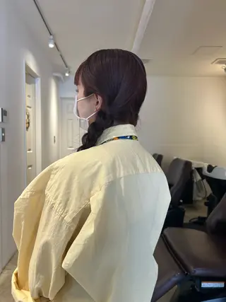 ロング ＧＡＲＤＥＮ/ダブル カラー/otohaのヘアスタイル