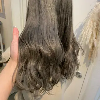 ロング カラー ノグチ ナツコのヘアスタイル