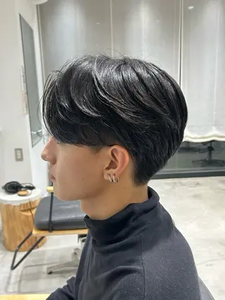 メンズ ながい りなのヘアスタイル
