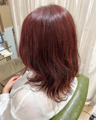 カラー 🫧髪質改善艶カラー _マエダ 🫧のヘアスタイル