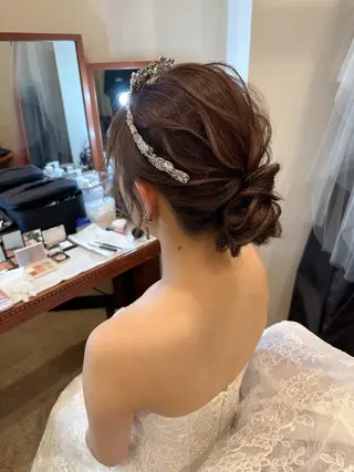 ロング カラー ヘアアレンジ autre所属・大久保 ひでなりのヘアスタイル