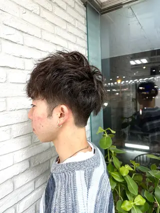 パーマ メンズ さいとう あやかのヘアスタイル