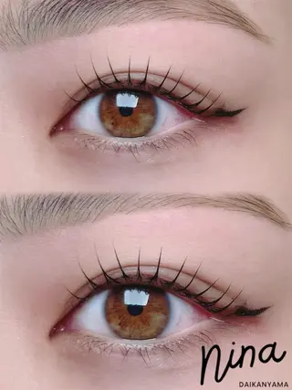 マツエク・マツパ nail&eyelash Nina 代官山店所属・緒方 海妃のマツエク・マツパデザイン