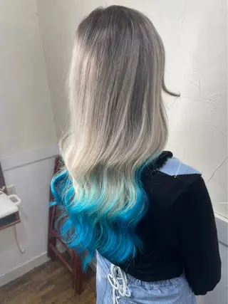 ロング カラー メンズ PSY【サイ】所属・PSY【サイ】 /池袋/RYUSEIのヘアスタイル