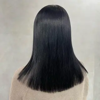 ミディアム カラー 🫧オリーブ/赤み消 し/暗髪🫧野本麗奈のヘアスタイル