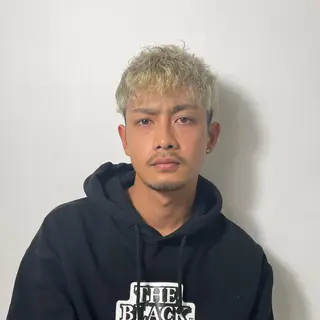 ショート カラー パーマ メンズ 【柏メンズパーマ職人 】店長　KAZUMAのヘアスタイル