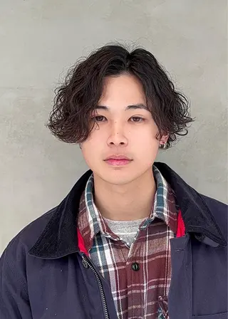 パーマ メンズ メンズ指名No.1/ パーマ特化/白木壱崇のヘアスタイル