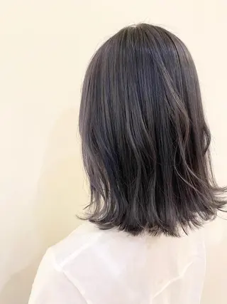 ミディアム 美髪改善・ストレート 🌿エクステ/カンジのヘアスタイル