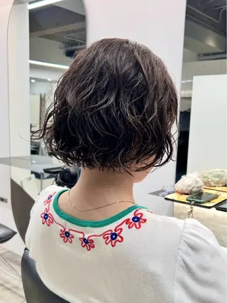 ショート sara/ショート ・パーマ【東日本橋】のヘアスタイル