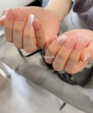 ネイル 北浦和 自爪育成ケアのネイルデザイン