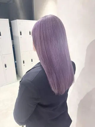 ロング カラー 🦋レイヤーカット ミドリカワ🦋のヘアスタイル