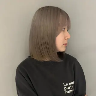 ショート カラー Grow by NYNY 坂本 理輝のヘアスタイル
