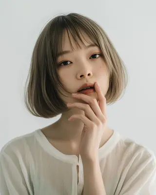 カラー 上田 桃子のヘアスタイル