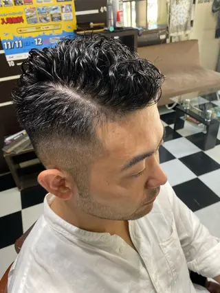 ショート パーマ メンズ BADBARBER蒲田店所属・barber goriのその他イメージ
