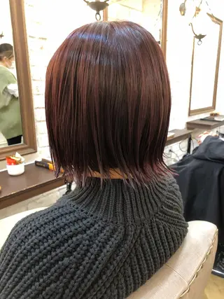 ショート カラー Carina所属・セン北徒歩５分 キシタクのヘアスタイル