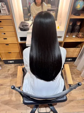 セミロング 南 怜奈のヘアスタイル
