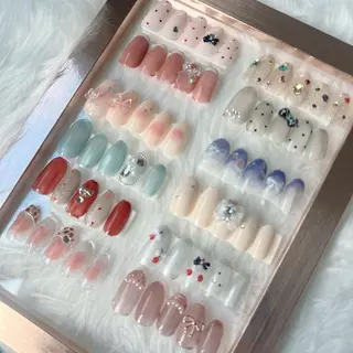 ミディアム soin.nail所属・soin.nail aiのネイルデザイン