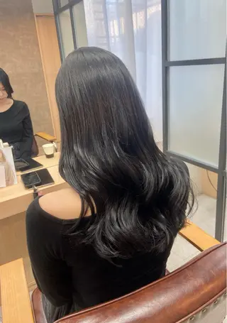 ロング 藤永 紗由香のヘアスタイル