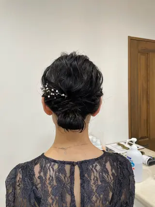 ミディアム ヘアアレンジ ZAZA Wakaのその他イメージ