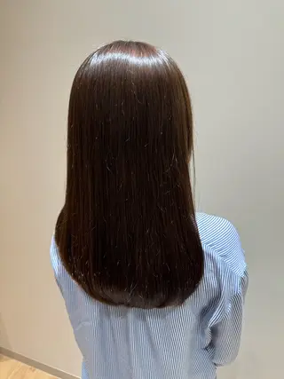 カラー 黒島優香🦋 /縮毛矯正/髪質改善のヘアスタイル