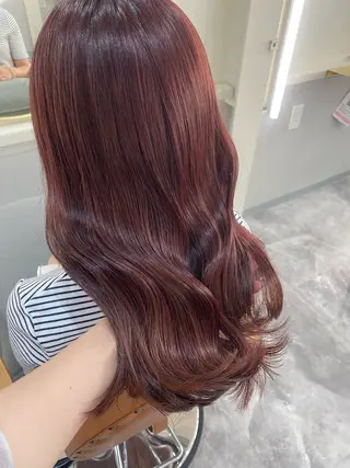 ロング カラー HONDA KANONのヘアスタイル