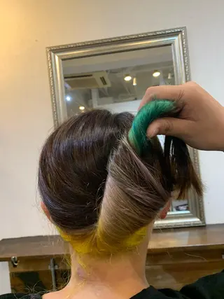 セミロング CECIL hair なんば店所属・メンズパーマ 艶髪☆店長☆有馬のヘアスタイル