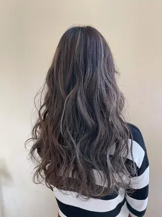 セミロング カラー オーブヘアカメリア枚方店所属・AUBE HAIR 首藤優弥のヘアスタイル