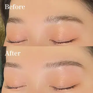 アイブロウ 韓国風アイブロウ Waxまなみのヘアスタイル