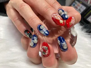 ミディアム ネイル nail yukkoのネイルデザイン