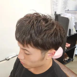 メンズ パーマ 🫟メンズパーマモデ ル募集中🫟✂藤原のヘアスタイル