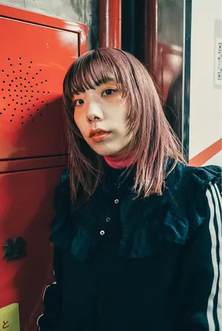 ミディアム ROUTE KOUTAのヘアスタイル