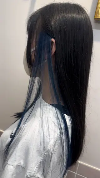 ロング カラー heelSENGAWA所属・heel SENGAWAのヘアスタイル