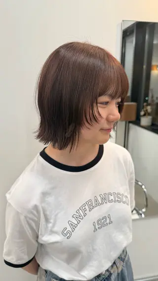 ミディアム カラー QUARTE所属・りん 🍀8月の モデル様募集中です◎のヘアスタイル