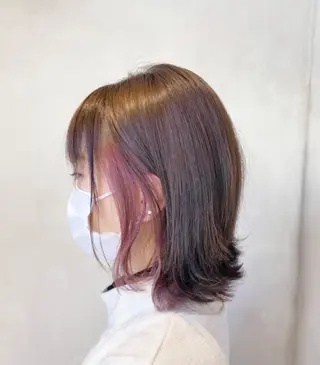 ショート カラー motel所属・雰囲気引き出す ✨大人レディのヘアスタイル