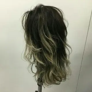 ロング カラー hair salon Ame(エイム)所属・熊井 達也のヘアスタイル