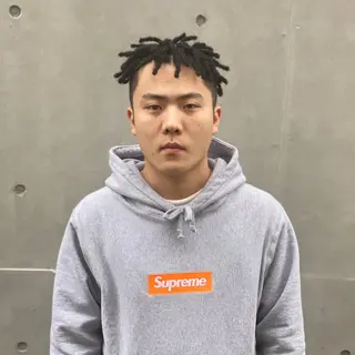 ショート パーマ メンズ 中元 淳のヘアスタイル