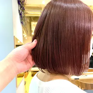 ミディアム カラー 🫧ふじたまゆ🫧 レイヤーカット✂︎のヘアスタイル