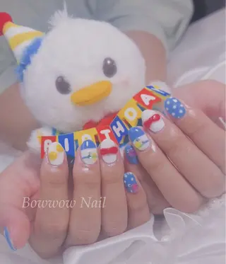 ネイル Bow wow Nail さや🧸のネイルデザイン