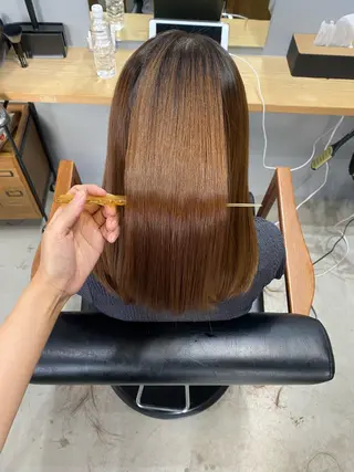 ロング 佐藤 綾香のヘアスタイル