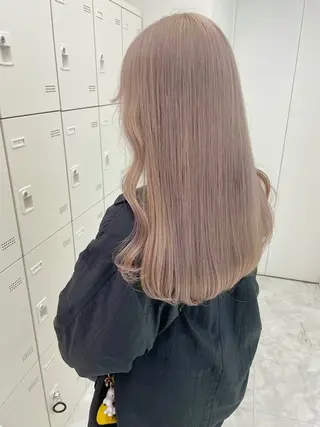 ロング カラー 大人っぽ韓国🤍ブリ ーチ/mitsukiのヘアスタイル