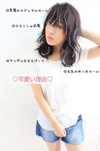 ミディアム 小顔カット/レイヤー 【WiLL】加藤のヘアスタイル