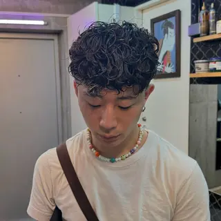 パーマ 村上 亜莉星のヘアスタイル