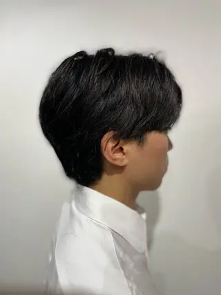 ミディアム メンズ 流行メンズスタイル ren✂︎のヘアスタイル