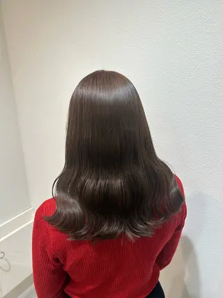 セミロング ツヤ感カラー /mei✨️のヘアスタイル