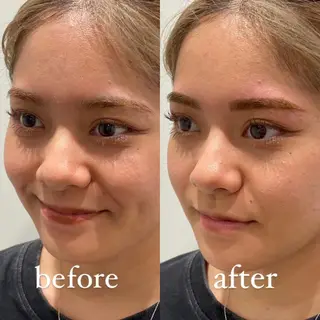 アイブロウ 酸性ストレート・ メンズ 三原 楊子のヘアスタイル