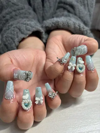 ネイル I P'ink nail salon所属・I pinknail 韓国風·持ち込み専門のネイルデザイン