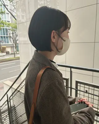 ショート 鳥海 海のヘアスタイル