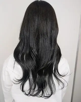 ロング メンズ ヘアアレンジ パーマ カラー キッズ アイブロウ マツエク・マツパ ネイル 🌼 AIKO🌼のヘアスタイル