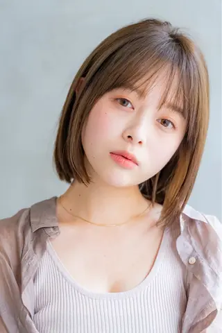 ショート カラー ヘアアレンジ 🤎垢抜けベージュ カラー🤎ハヤトのヘアスタイル
